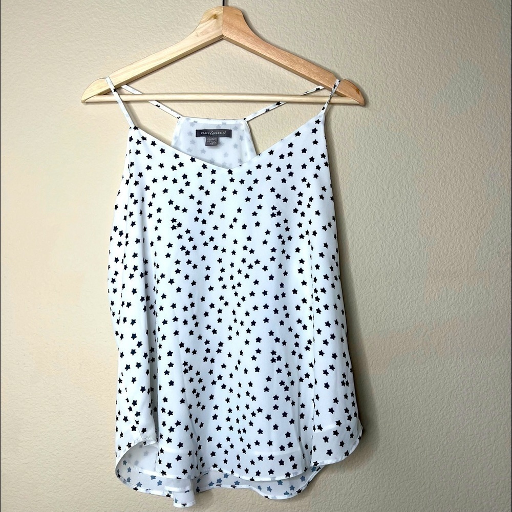 Peace & Pearls Women Tank